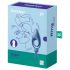 Satisfyer Sniper - anello vibrante ricaricabile (blu)