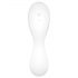 Satisfyer Curvy Trinity 5+ - Intelligente Vibratore 2in1 (bianco)