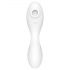 Satisfyer Curvy Trinity 5+ - Intelligente Vibratore 2in1 (bianco)