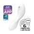 Satisfyer Curvy Trinity 5+ - Intelligente Vibratore 2in1 (bianco)