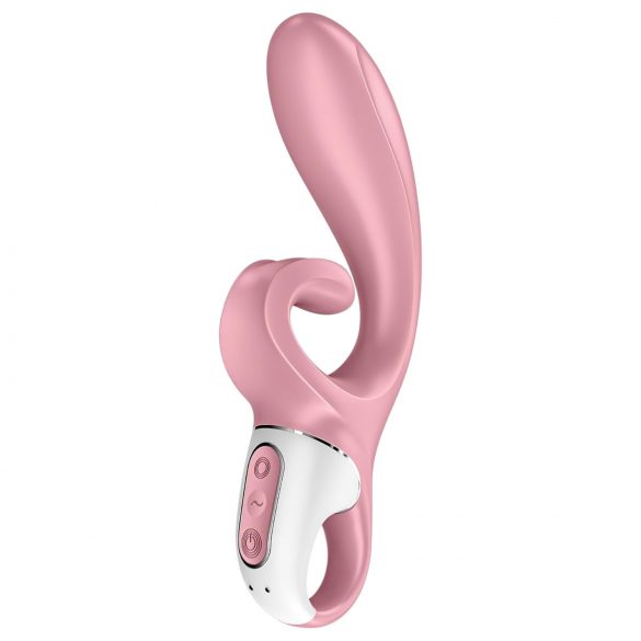 Satisfyer Hug Me - Vibratore intelligente con braccio clitorideo (rosa)