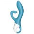 Satisfyer Embrace Me - vibratore ricaricabile con braccio per clitoride (turchese)