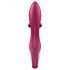 Satisfyer Embrace Me - vibratore ricaricabile con stimolatore clitorideo (rosso)