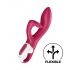 Satisfyer Embrace Me - vibratore ricaricabile con stimolatore clitorideo (rosso)