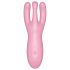 Satisfyer Threesome 4 - Vibratore smart per clitoride (rosa)