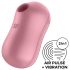 Satisfyer Cotton Candy - Vibratore a onde d'aria (corallo)