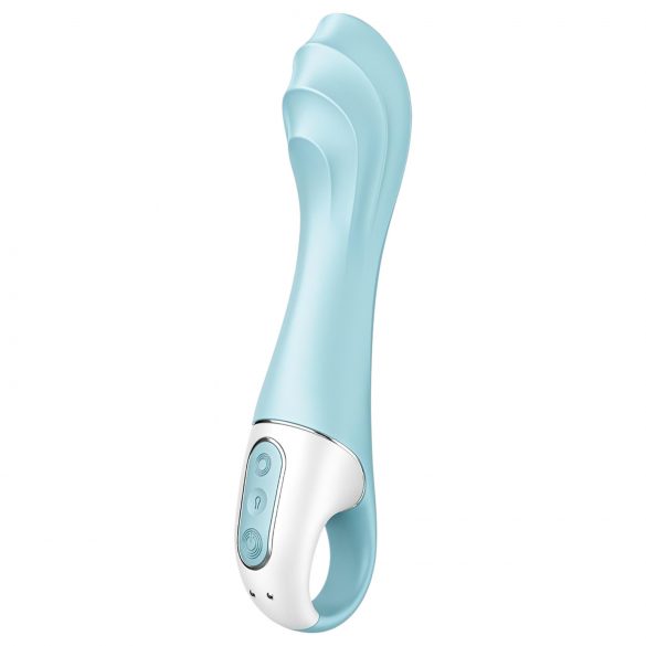 Satisfyer Air Pump 5 - vibratore intelligente con pompa (blu)