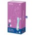 Satisfyer Air Pump 5 - vibratore intelligente con pompa (blu)