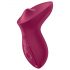 Satisfyer Exciterrr - Vibratore clitorideo con perle rotanti (rosso)