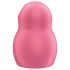 Satisfyer Pro To Go 1 - Stimolatore clitorideo a onde d'aria ricaricabile (rosso)