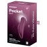 Satisfyer Pocket Pro 1 - Stimolatore clitorideo a onde d'aria (viola)