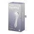 Satisfyer Dazzling Crystal 1 - Dildo in vetro a doppia estremità (trasparente)