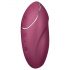 Satisfyer Tap & Climax 1 - Vibratore 2in1 e stimolatore clitorideo (rosso)