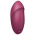 Satisfyer Tap & Climax 1 - Vibratore 2in1 e stimolatore clitorideo (rosso)