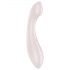 Satisfyer G-Force - vibratore ricaricabile punto G, impermeabile (beige)