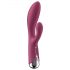 Satisfyer Spinning Rabbit 1 - Vibratore rotante con braccio clitorideo (rosso)