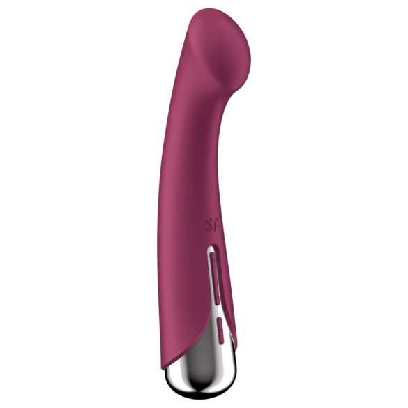 Satisfyer Spinning G-Spot 1 - vibratore G-point con testa rotante (rosso)