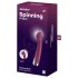 Satisfyer Spinning G-Spot 1 - vibratore G-point con testa rotante (rosso)