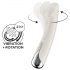 Satisfyer Spinning G-Spot 1 - Vibratore G-spot con testa rotante (beige)