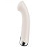 Satisfyer Spinning G-Spot 1 - Vibratore G-spot con testa rotante (beige)