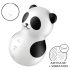 Satisfyer Pocket Panda - Stimolatore clitorideo a onde d'aria (nero)