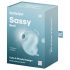 Satisfyer Sassy Seal - Stimolatore clitorideo ondulato (turchese)