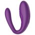 Mrow - vibratore waterproof a 3 motori per coppie (viola)