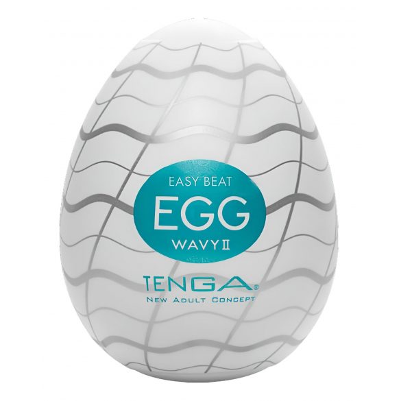 TENGA Egg Wavy II - Uovo per piaceri personali (1 pezzo)