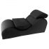 Liberator Esse Lounger - divano nero per giochi intimi versatile