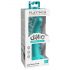 Dillio Curious Five - Dildo in silicone (15 cm) - turchese