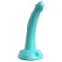 Dillio Curious Five - Dildo in silicone (15 cm) - turchese