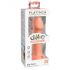 Dillio Big Hero - Dildo in silicone con ventosa (17cm) - arancione