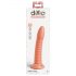 Dillio Wild Thing - dildo scanalato (19 cm) - arancione