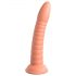 Dillio Wild Thing - dildo scanalato (19 cm) - arancione