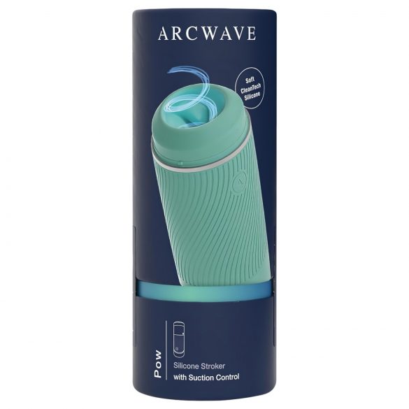 Arcwave Pow - masturbatore manuale con effetto aspirante (verde)