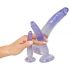 Crystal Clear - Set Anale Trainer Dildo - 3 pezzi (trasparente blu)