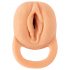 Nature Skin - 2 in 1 Vagina Artificiale e Guaina per Pene - 23cm (naturale)