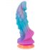 Beasty Cocks - dildo alieno in silicone (blu-arancione)