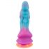 Beasty Cocks - dildo alieno in silicone (blu-arancione)