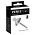 Plug pene - dilatatore uretrale in metallo (argento)