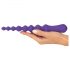 You2Toys - Dildo anale flessibile con sfere (viola)