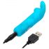 Happyrabbit Bullet - mini vibratore coniglio ricaricabile (blu)