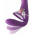 Fantasy For Her - Vibratore G-spot e stimolatore clitorideo 4 motori (viola)