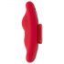 Smile - vibratore slip ricaricabile con telecomando (rosso)