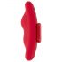 Smile - vibratore slip ricaricabile con telecomando (rosso)