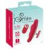 Smile - vibratore slip ricaricabile con telecomando (rosso)