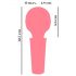 You2Toys Mini Wand - massaggiatore vibrante ricaricabile (rosa)