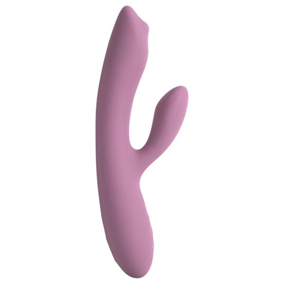 Svakom Trysta Neo - Vibratore con palline rotanti e stimolatore clitorideo (rosa tenue)