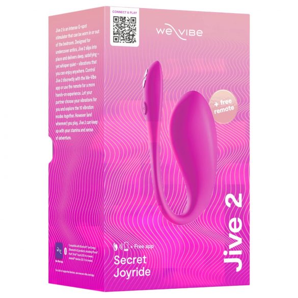 We-Vibe Jive 2 - uovo vibrante smart ricaricabile (rosa)