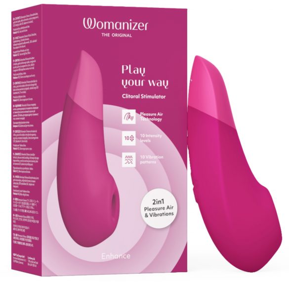 Womanizer Enhance - Stimolatore clitorideo a onde d'aria (rosa)